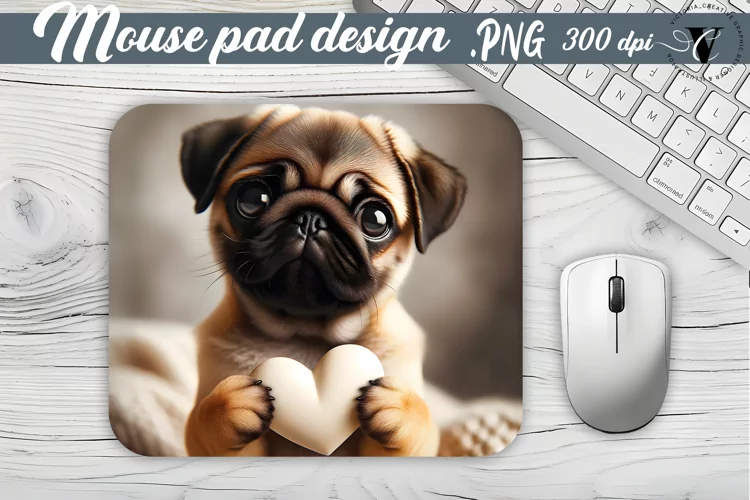 Mouse Pad | Dog sublimation mouse pad