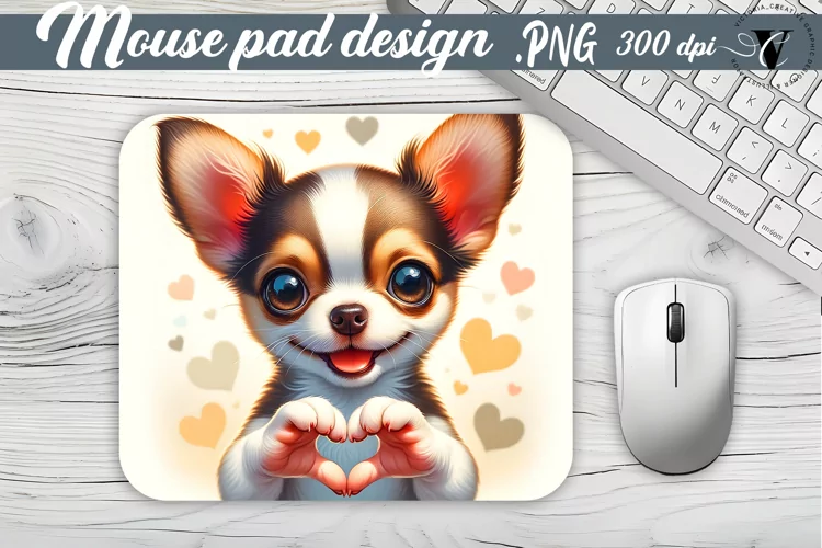 Mouse Pad | Dog sublimation mouse pad