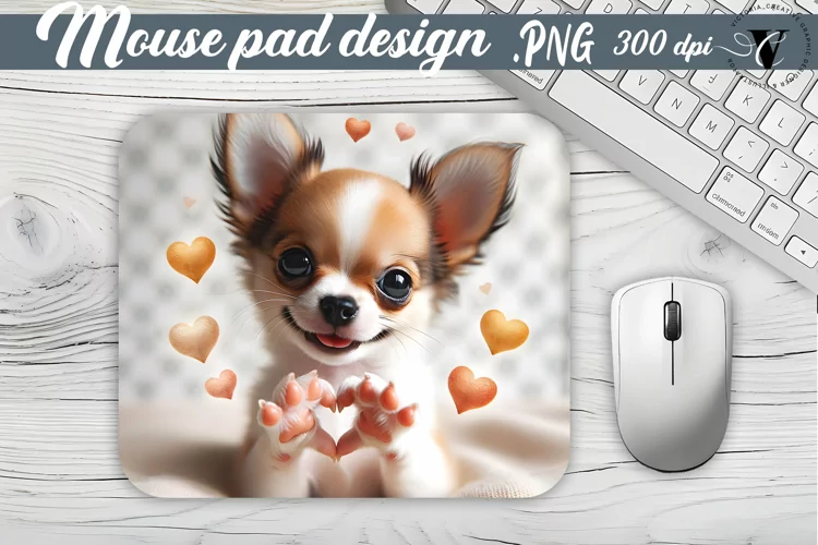 Mouse Pad | Dog sublimation mouse pad