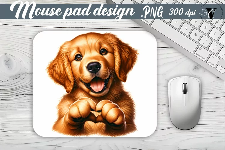 Mouse Pad | Dog sublimation mouse pad