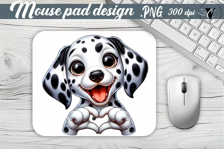 Mouse Pad | Dog sublimation mouse pad