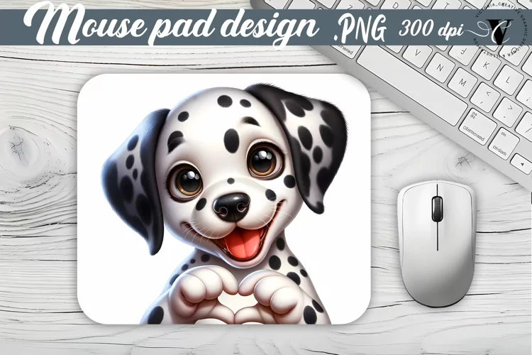 Mouse Pad | Dog sublimation mouse pad