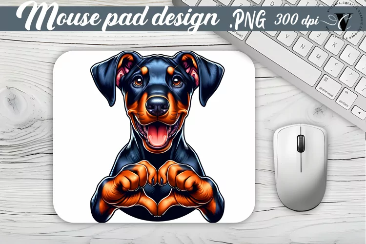 Mouse Pad | Dog sublimation mouse pad