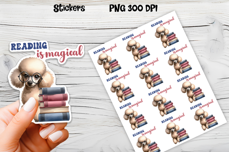 Funny dog stickers printable | Printable dog book stickers