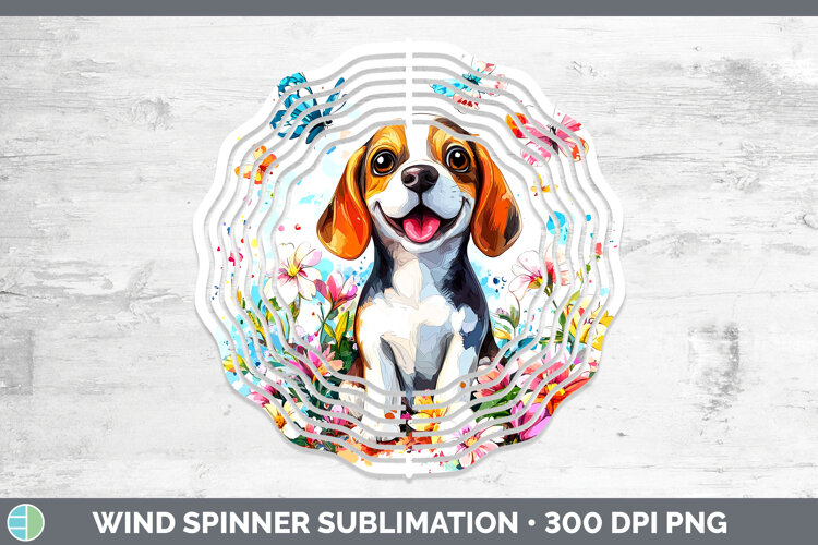 GorgeousDogs 01 Adorable Wind Spinner design.