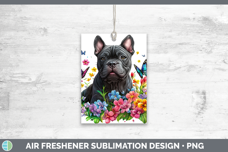Dogs 01 Adorable Cane Corso Air Freshener Sublimation Car Fr