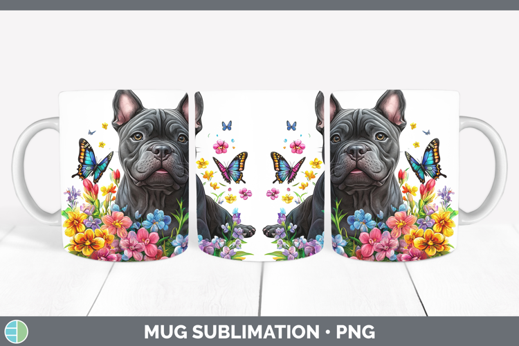 Dogs 01 Adorable Cane Corso Mug Wrap Sublimation Coffee Cup