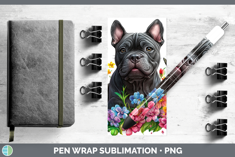 Dogs 01 Adorable Cane Corso Pen Wrap Sublimation Pen Designs