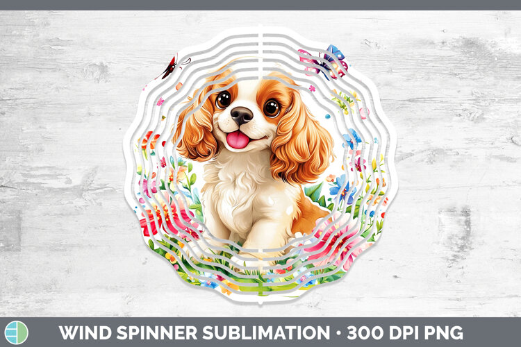 GorgeousDogs 01 Adorable Wind Spinner design.