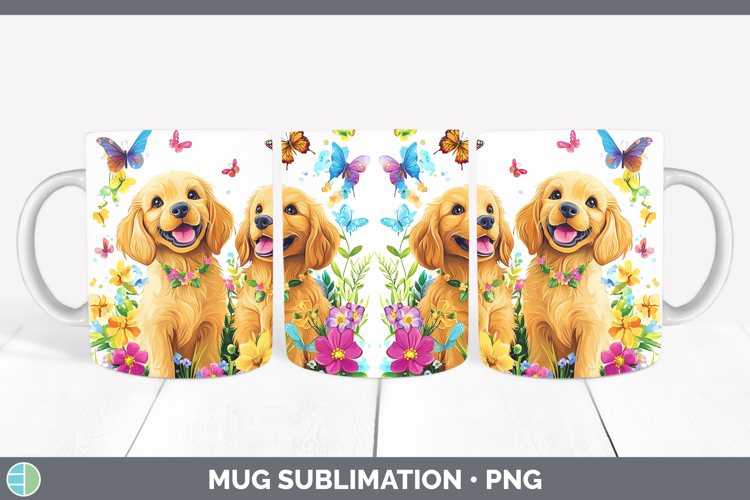 Golden Retriever Clipart Image 2