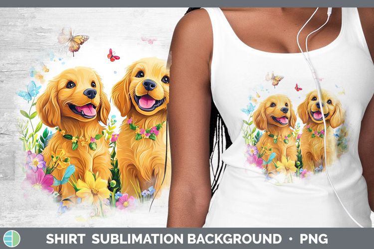 Golden Retriever Clipart Image 20