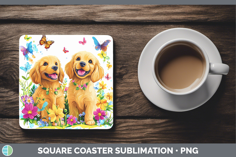 Golden Retriever Clipart Image 19