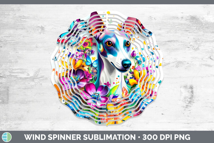 GorgeousDogs 01 Adorable Wind Spinner design.