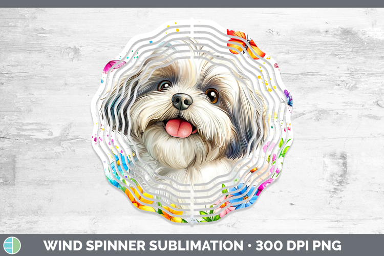 GorgeousDogs 01 Adorable Wind Spinner design.