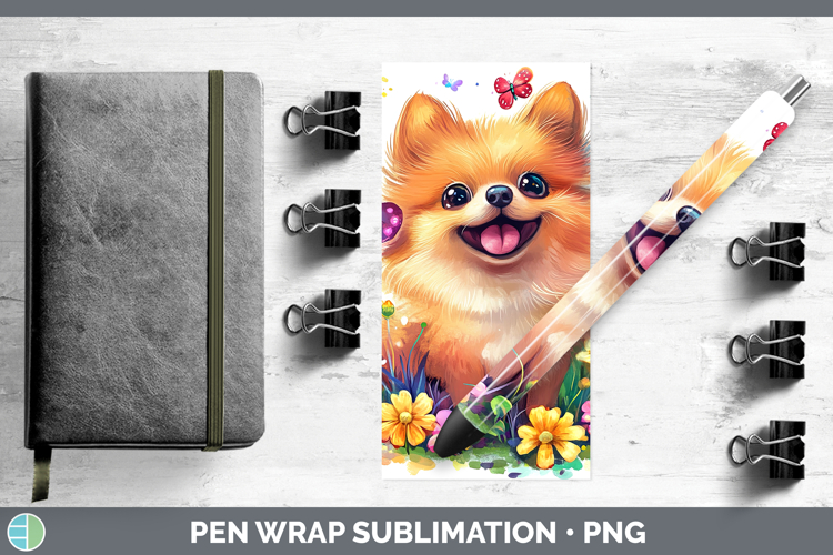 Pomeranian Clipart Image 4