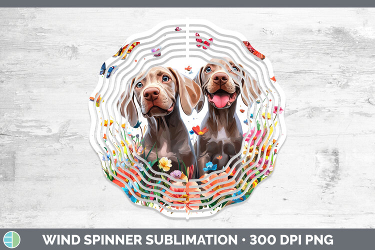 GorgeousDogs 01 Adorable Wind Spinner design.