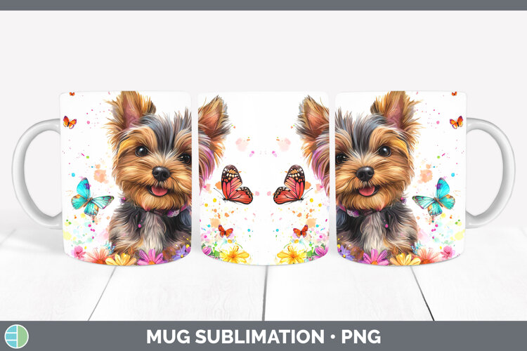 GorgeousDogs 01 Adorable Mug Wrap design.