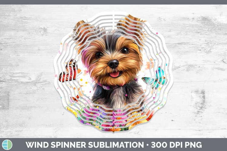 GorgeousDogs 01 Adorable Wind Spinner design.