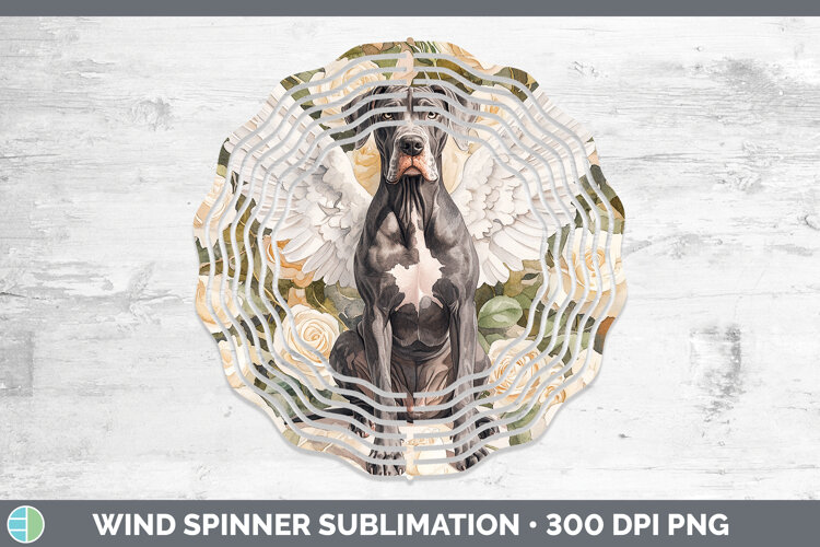 GorgeousDogs 01 Angel Wind Spinner design.