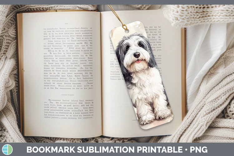 GorgeousDogs 01 Angel Bookmark design.