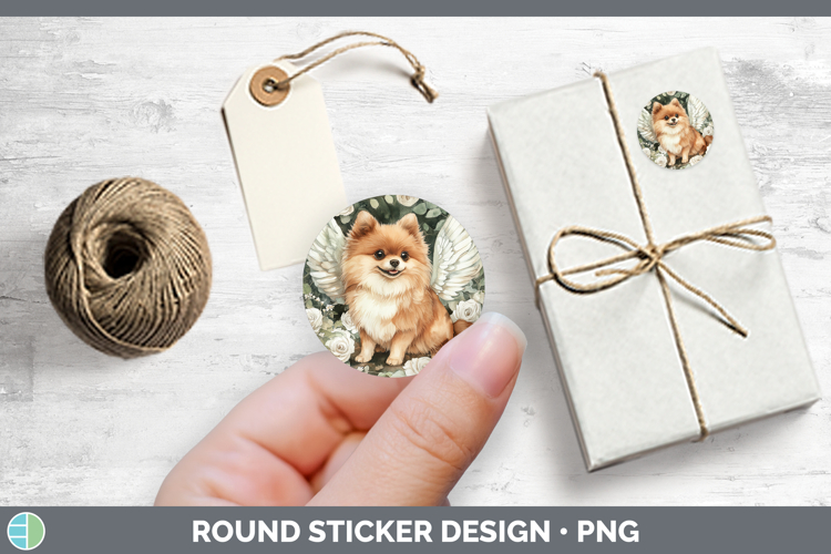 GorgeousDogs 01 Angel Stickers design.