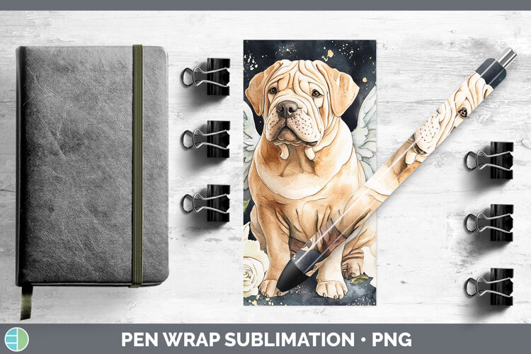GorgeousDogs 01 Angel Pen Wrap design.