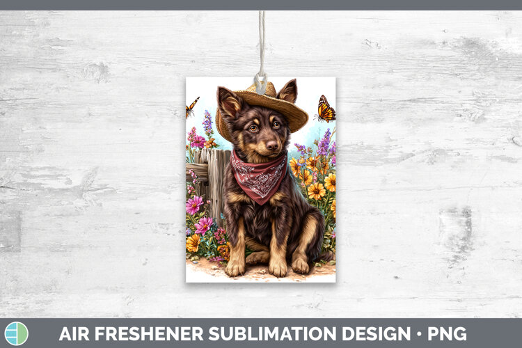 GorgeousDogs 01 Bandana Summer Air Freshener design.