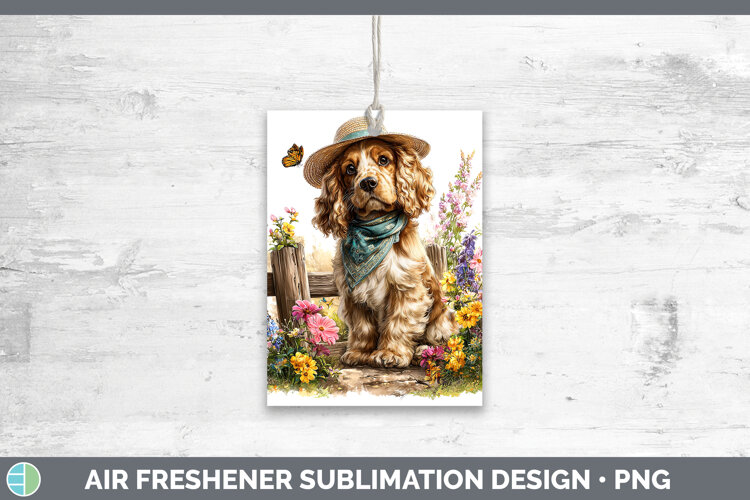 GorgeousDogs 01 Bandana Summer Air Freshener design.