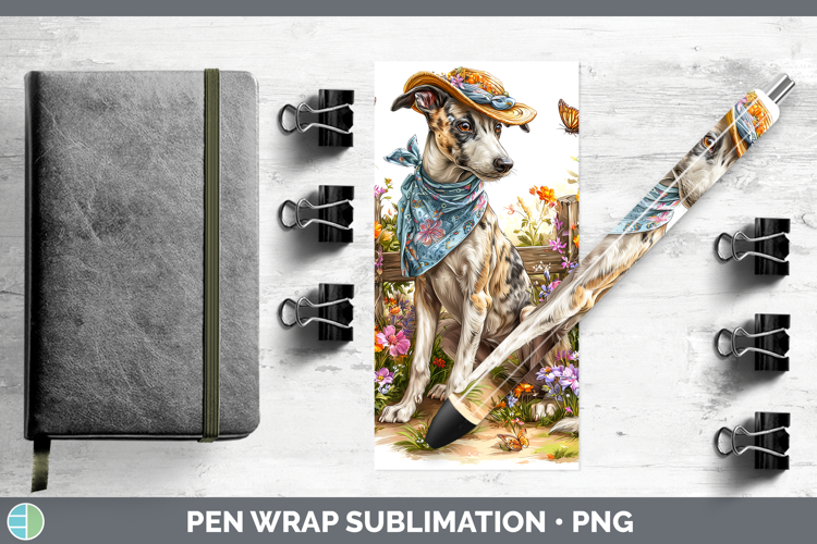 Greyhound Pen Wrap Dogs 01 Bandana Summer Sublimation Pen De