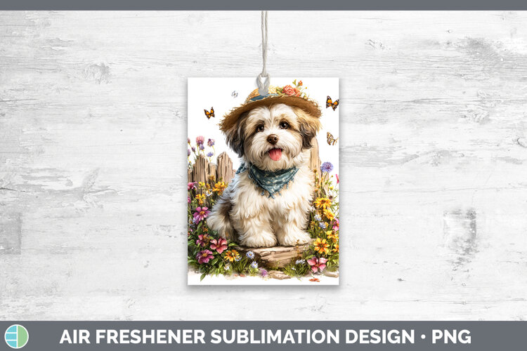 GorgeousDogs 01 Bandana Summer Air Freshener design.