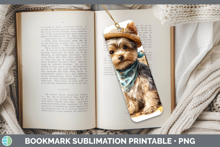 GorgeousDogs 01 Bandana Summer Bookmark design.