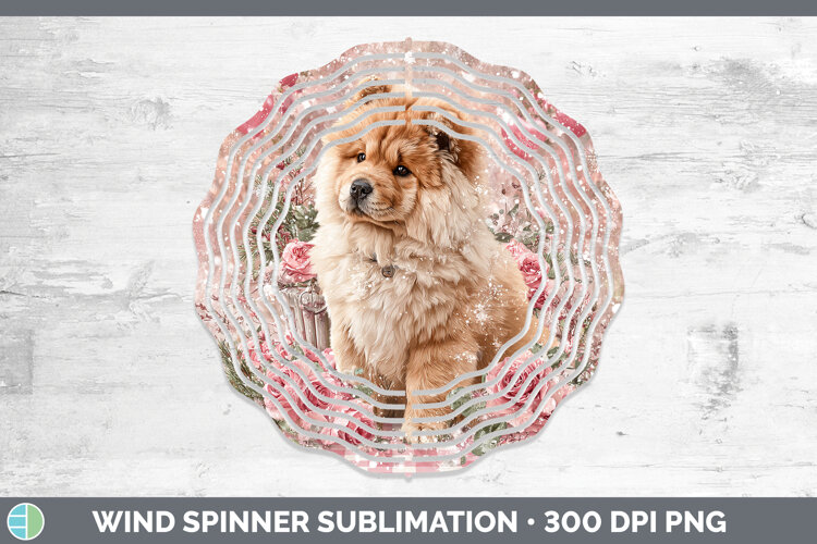 GorgeousDogs 01 Checker Valentine Wind Spinner design.