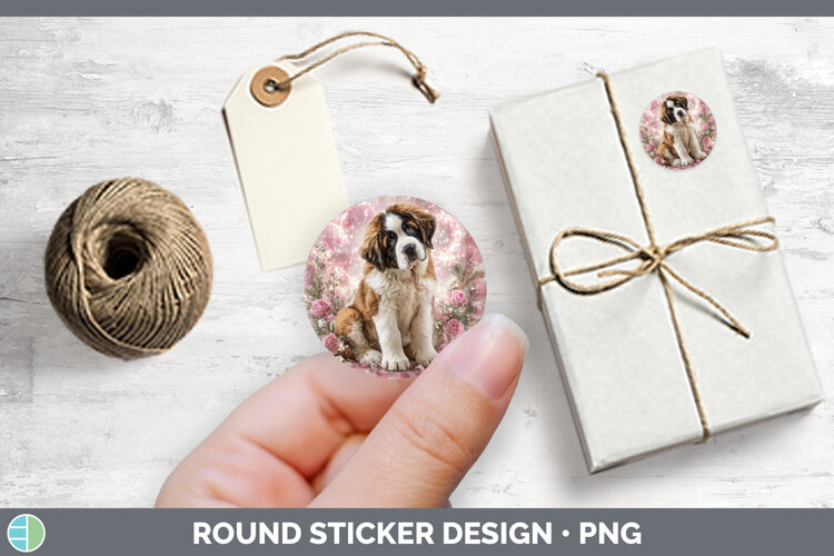 GorgeousDogs 01 Checker Valentine Stickers design.