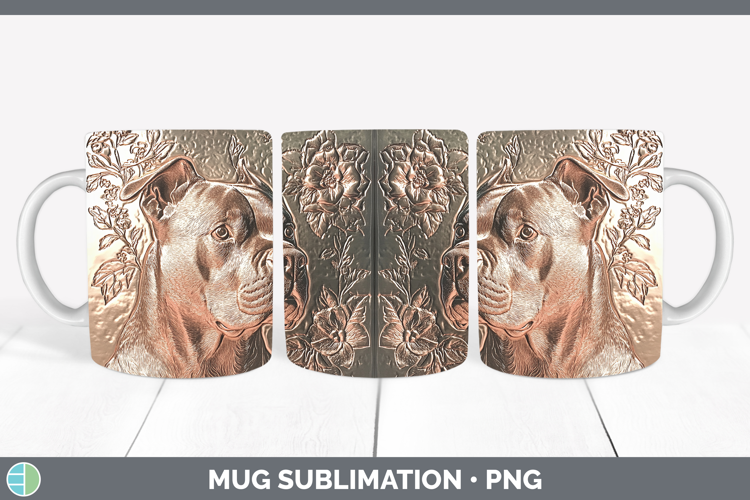 Dogs 01 Copper Relief Cane Corso Mug Wrap Sublimation Coffee