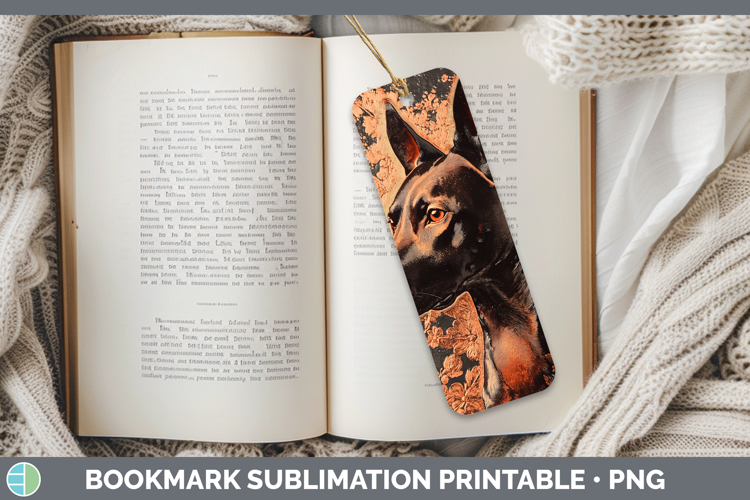 Dogs 01 Copper Relief Doberman Pinscher Bookmark Sublimation