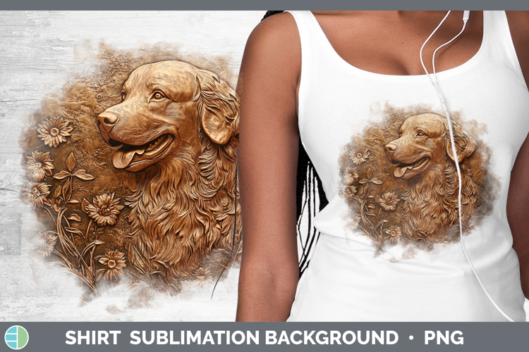 Golden Retriever Clipart Image 19