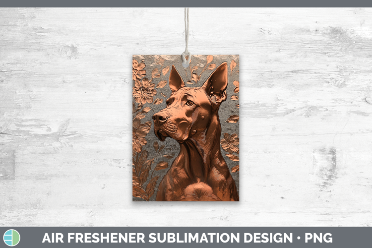 Dogs 01 Copper Relief Great Dane Air Freshener Sublimation C