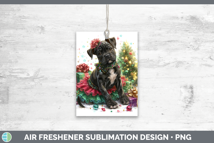 Cane Corso Dogs 01 Cute Christmas Air Freshener Sublimation
