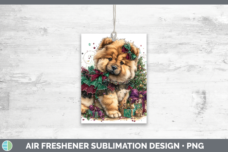 Chow Chow Dogs 01 Cute Christmas Air Freshener Sublimation D