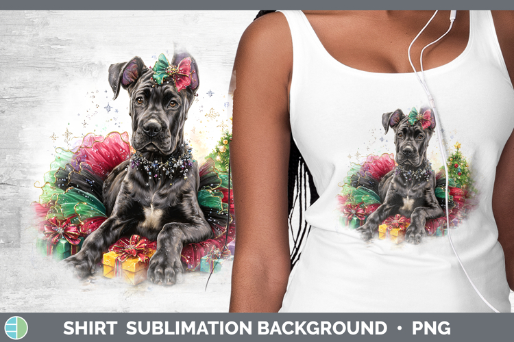 Great Dane Dogs 01 Cute Christmas Shirt Sublimation Design