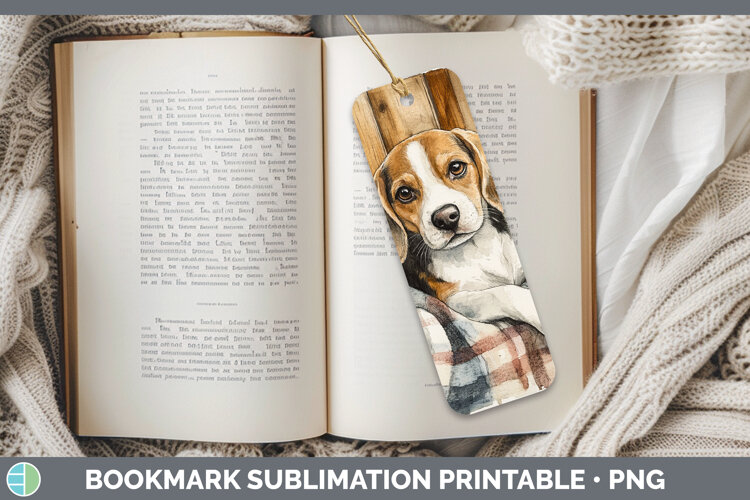 GorgeousDogs 01 Flannel Bookmark design.