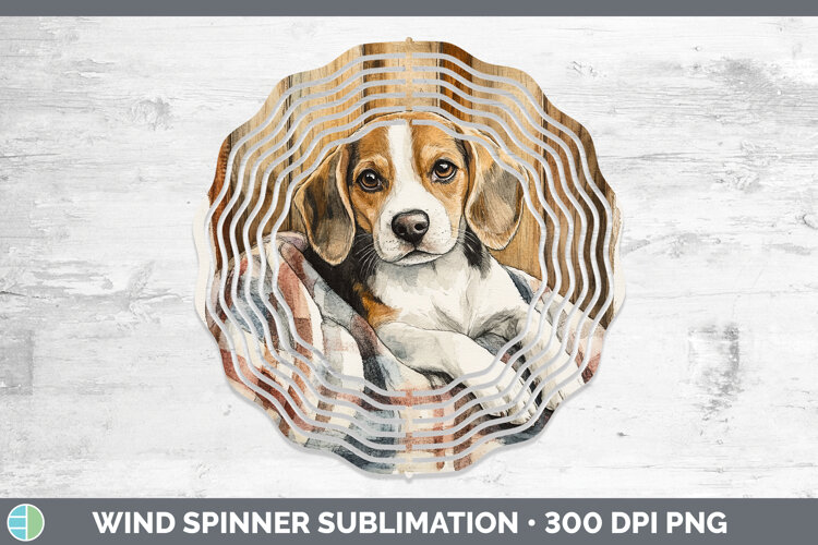 GorgeousDogs 01 Flannel Wind Spinner design.