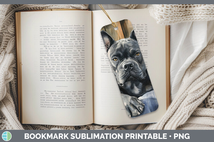 GorgeousDogs 01 Flannel Bookmark design.