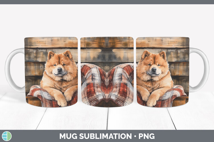 GorgeousDogs 01 Flannel Mug Wrap design.