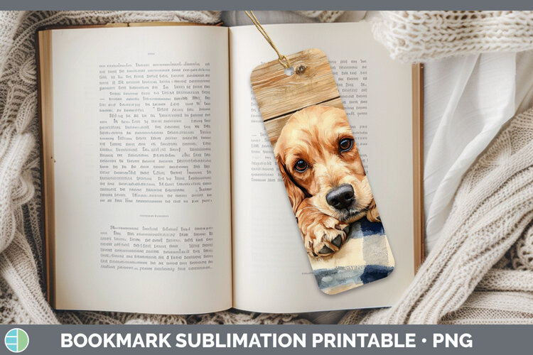 GorgeousDogs 01 Flannel Bookmark design.