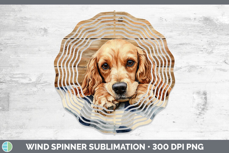 GorgeousDogs 01 Flannel Wind Spinner design.