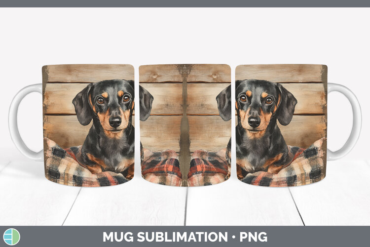 GorgeousDogs 01 Flannel Mug Wrap design.