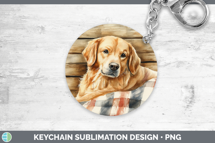 Golden Retriever Clipart Image 19