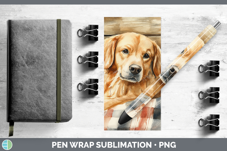 Golden Retriever Clipart Image 16