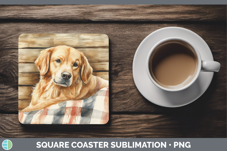 Golden Retriever Clipart Image 11